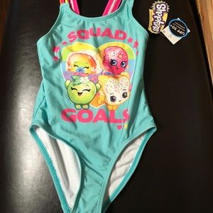 NWT Children’s Shopkins Swimsuit